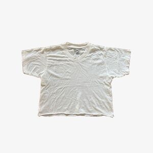 NWT John Galt White Cropped Tee